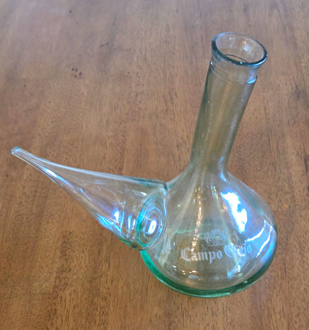 Spanish Wine Pitcher Feom Catalonia,  From Famous Campo Viejo Winery