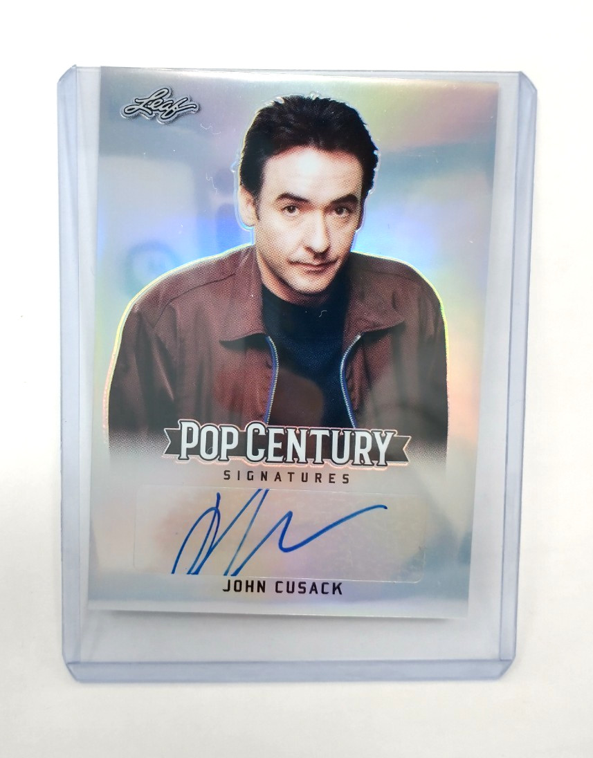 John Cusack Pop Century Signature Autograph Hologram Card BA-JC3