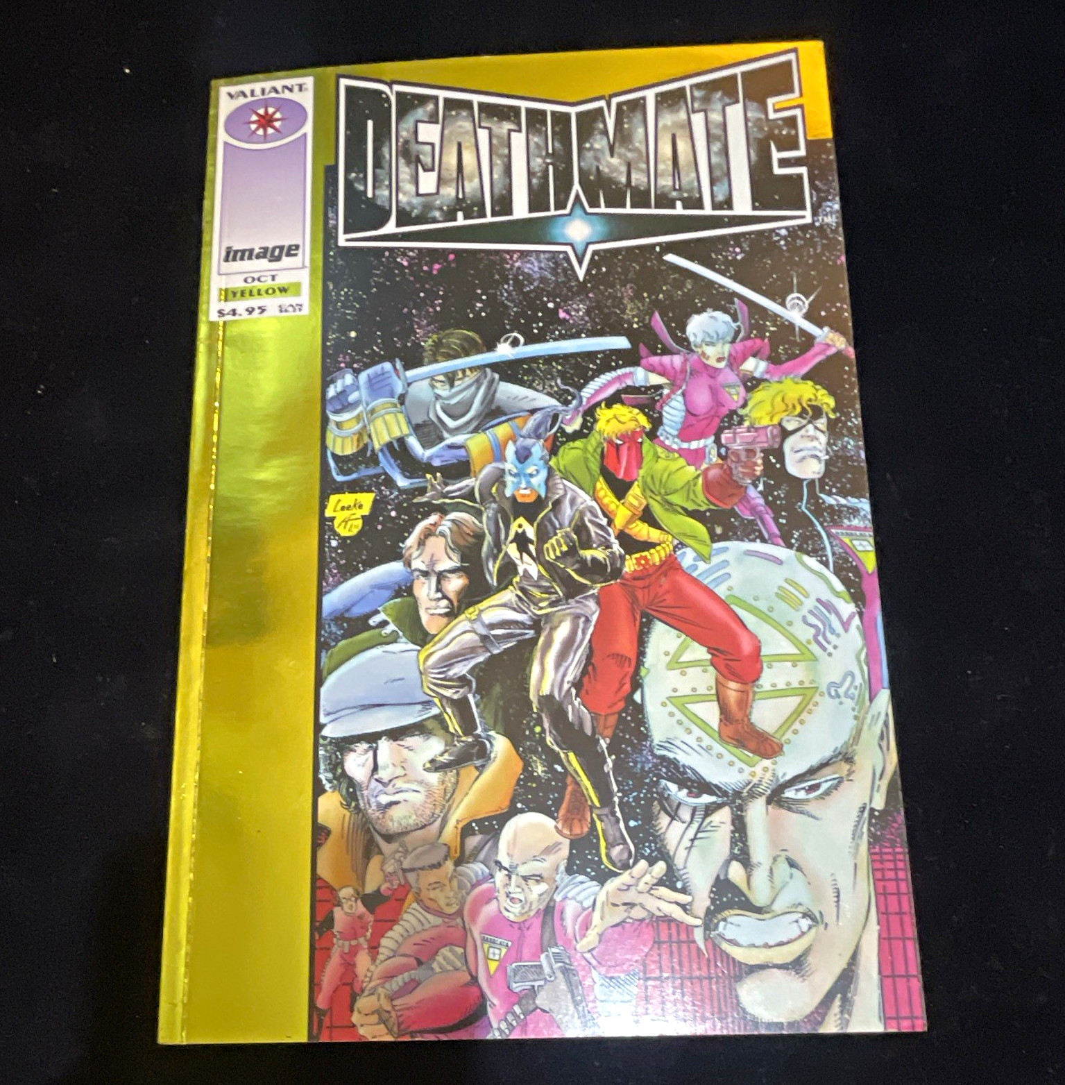 Deathmate Yellow Variant Valiant Comics Mirage Bob Layton Color English Issue