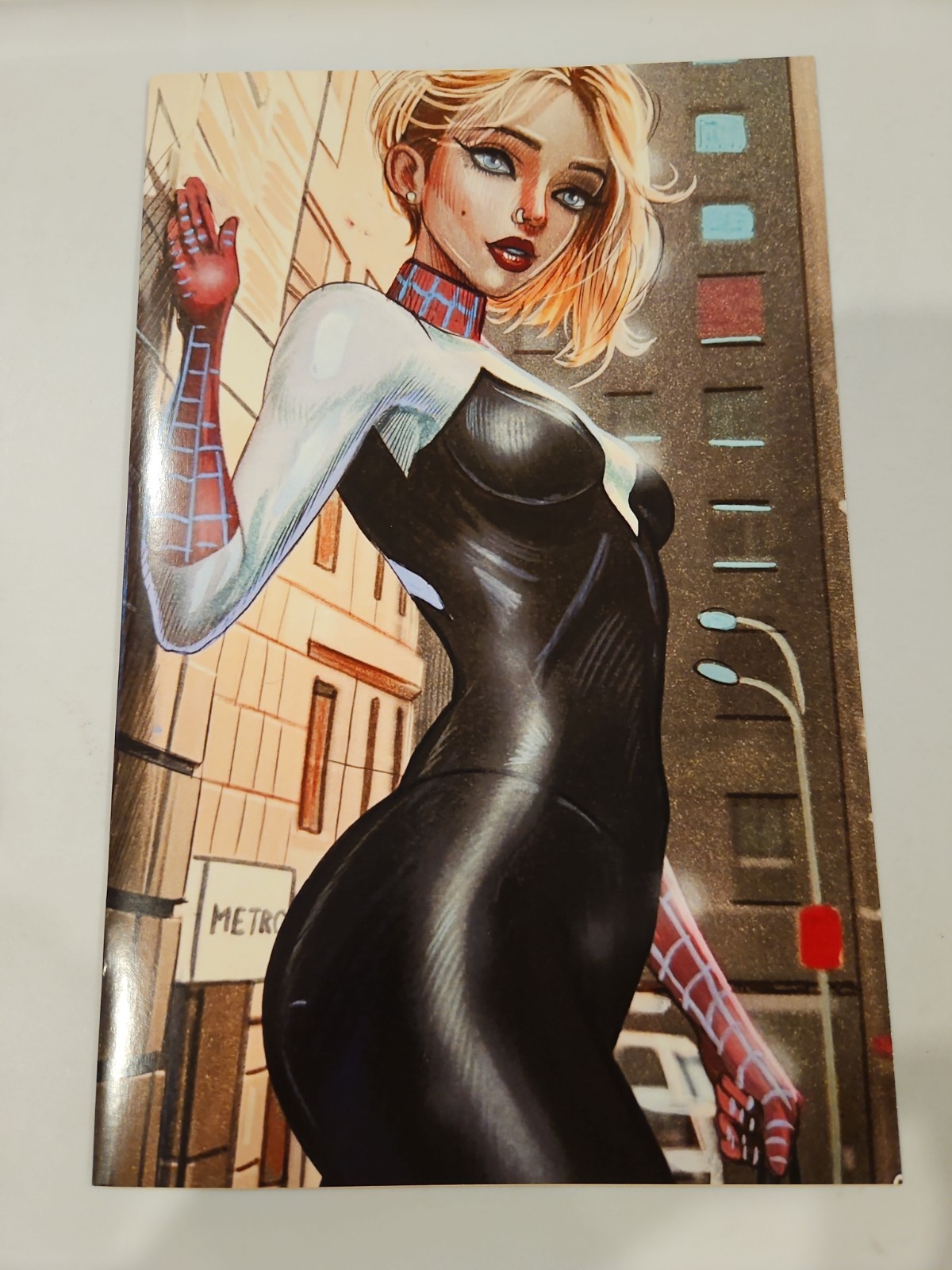 Aury Artist Art Book Spider-Gwen Cosplay Variant Comic XPosure