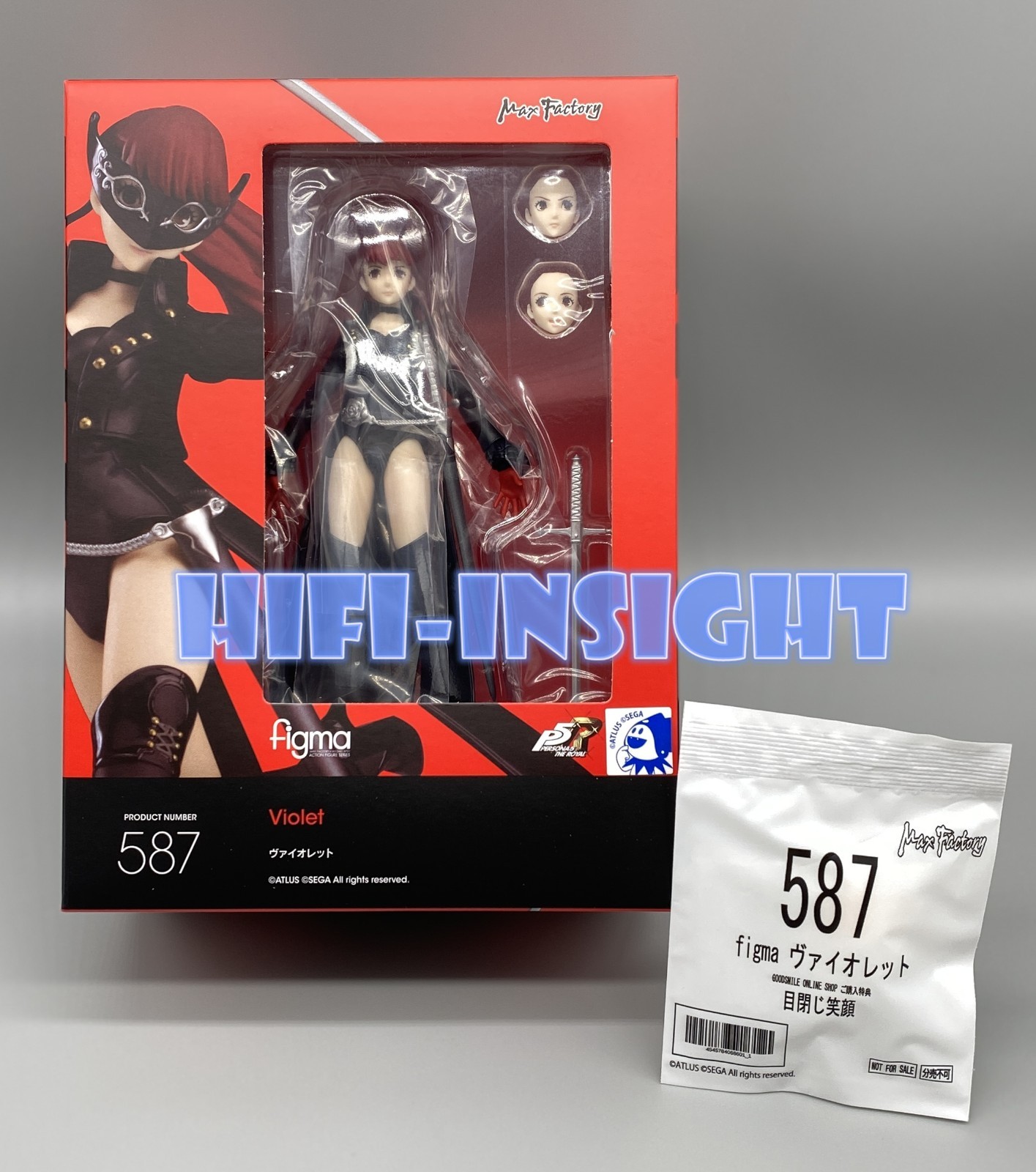BONUS ✭AUTHENTIC✭ Max Factory Persona 5 The Royal figma Violet Yoshizawa Kasumi