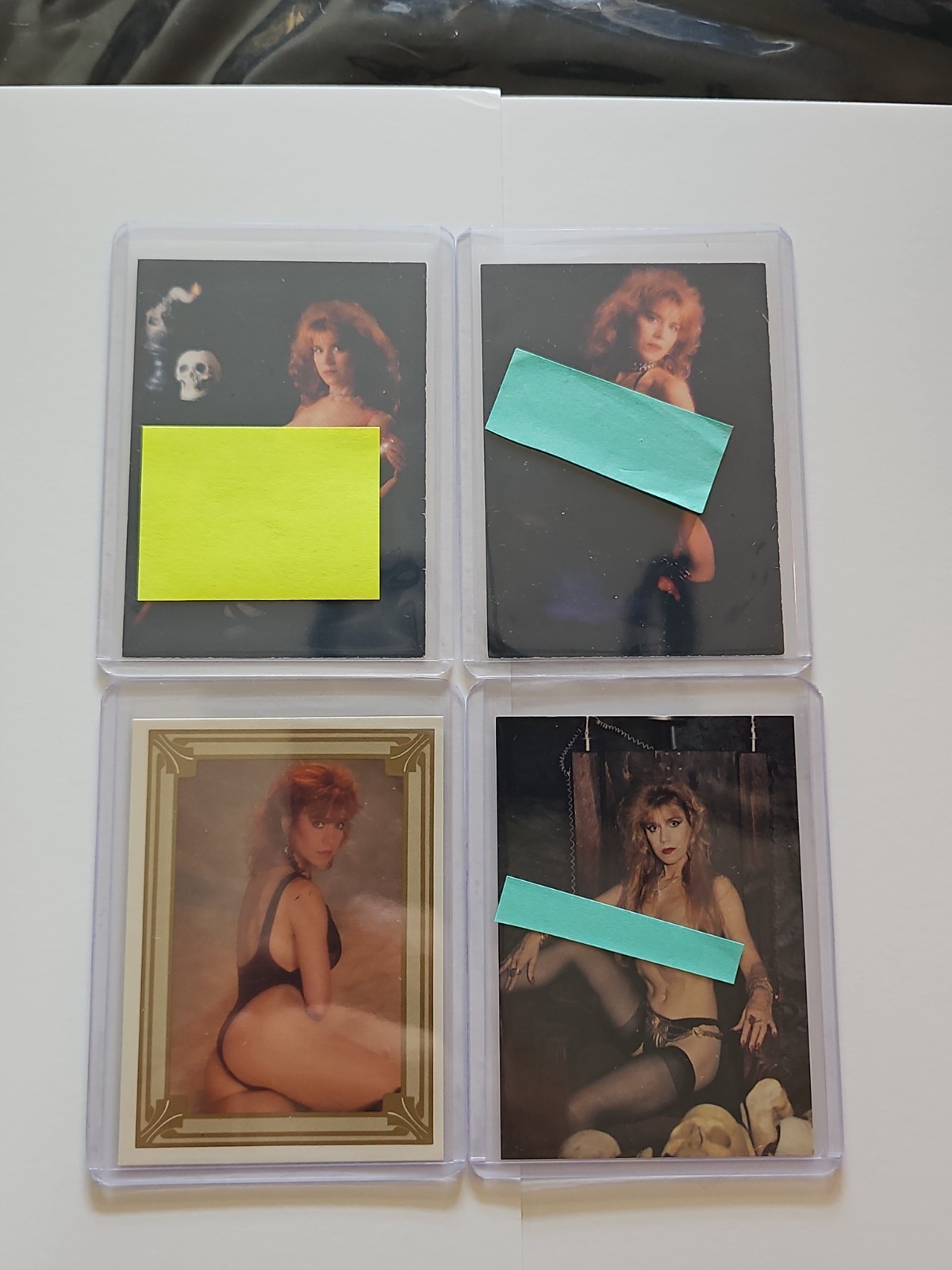 1990s DEBBIE DUTCH Scream Queens  AUTOGRAPH 4 Copies NIP PRINT RARE EROCTICA