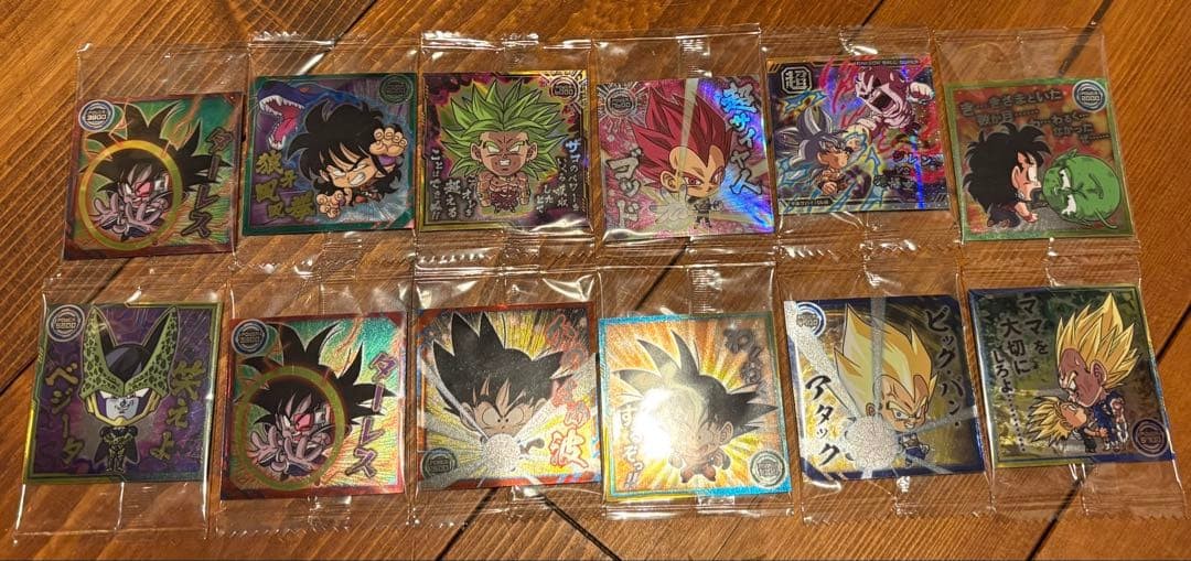 Dragon Ball Wafers 12pack Great Adventure to the Strongest Used