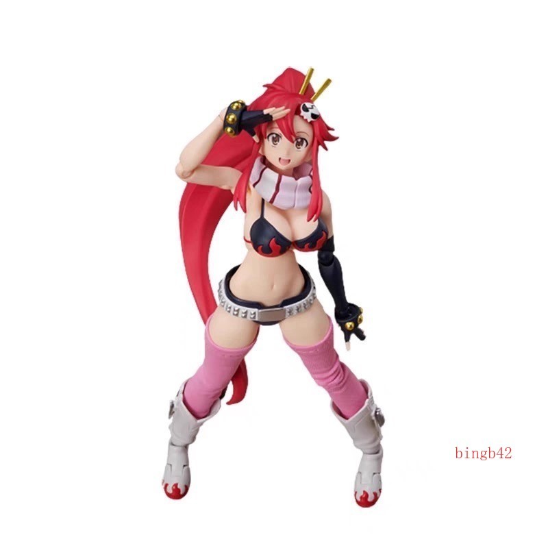 Tengen Toppa Gurren-Lagann Yoko Littner Replaceable Anime Figure Christmas Gift