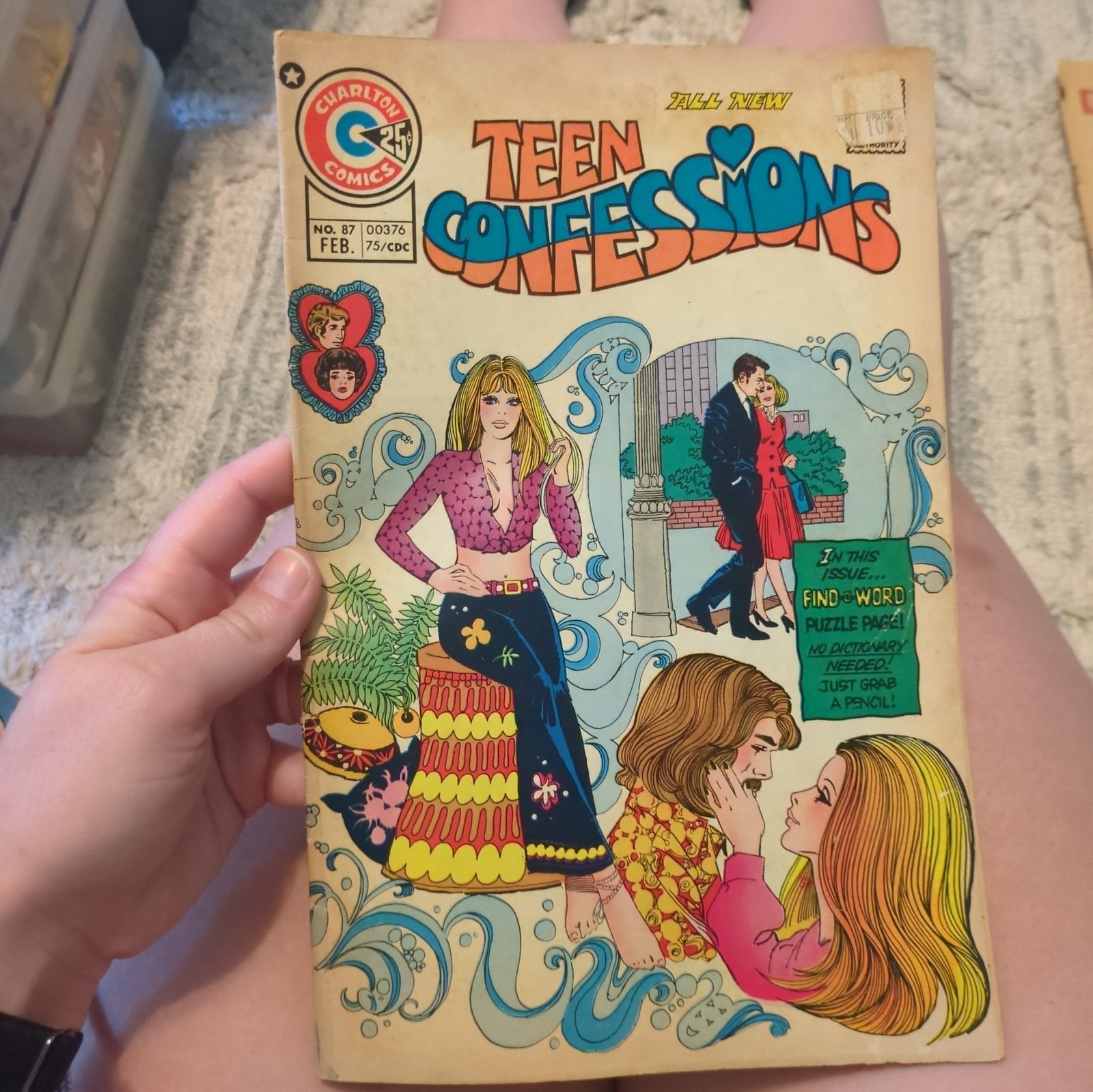 Teen Confessions #87 (Charlton February 1975) 