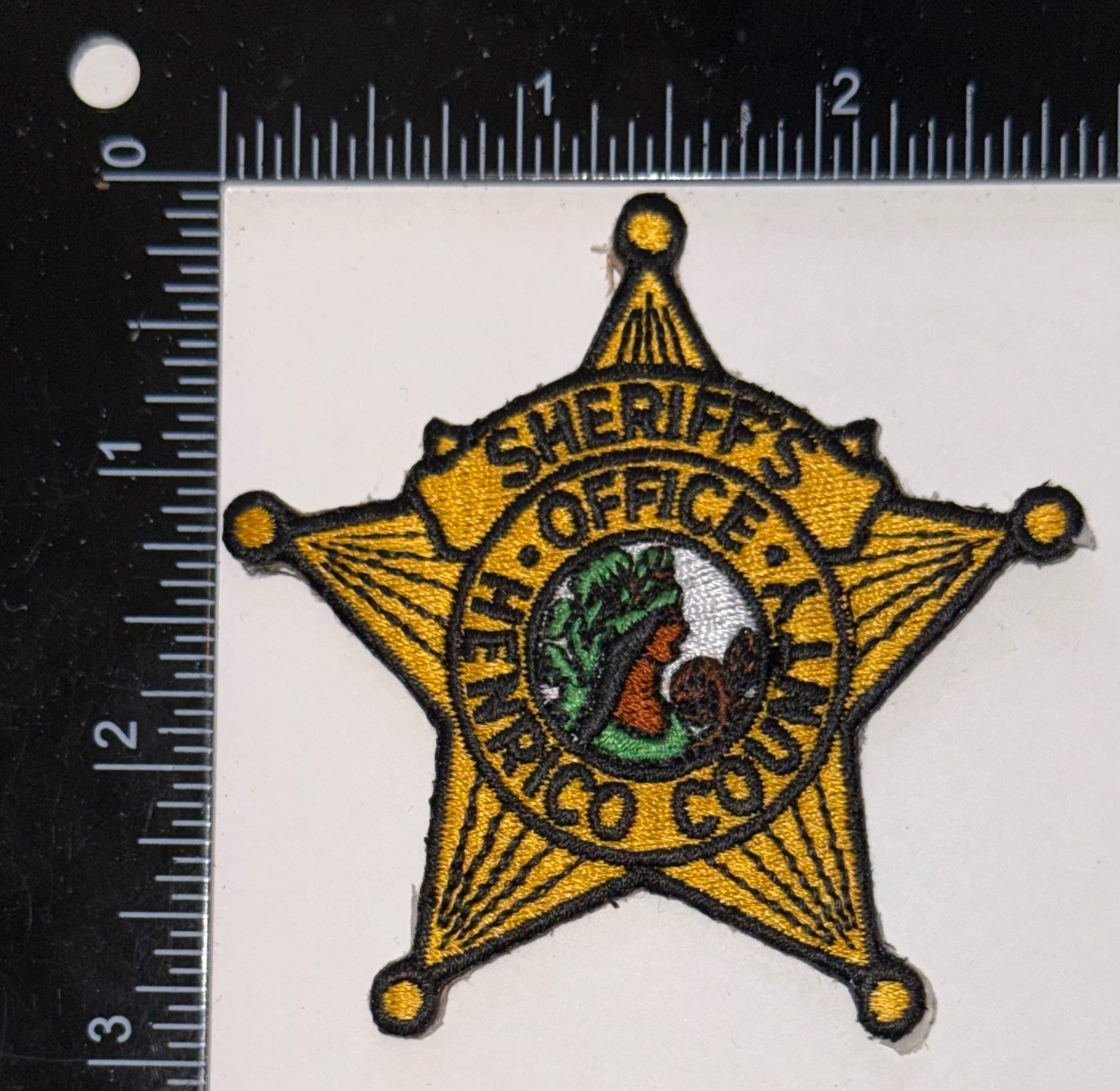 VINTAGE Henrico County Virginia VA Sheriff Police Patch