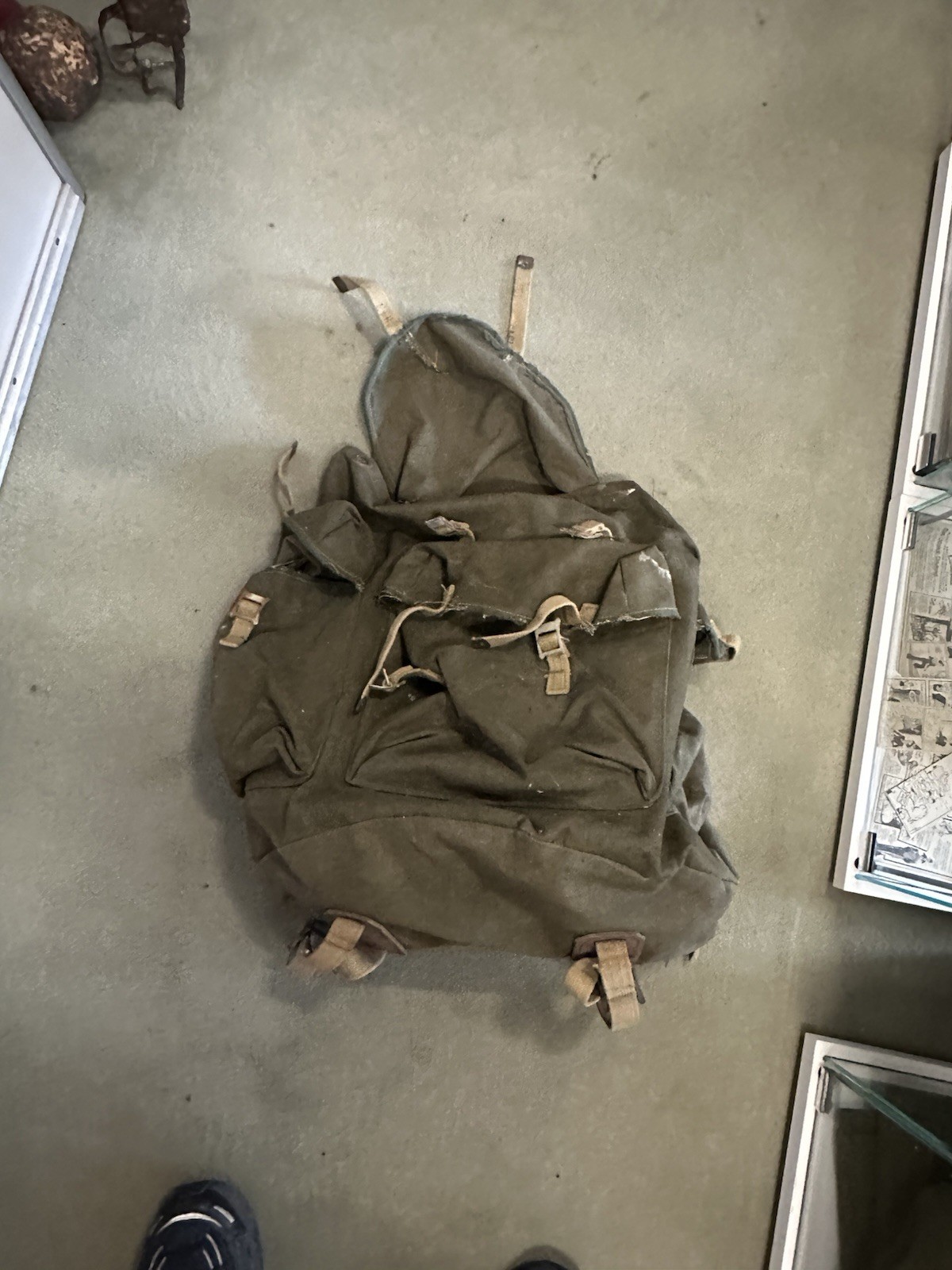 WW2 1940s British 37 Pattern Commando Bergen Used By Paras, Commandos, SAS