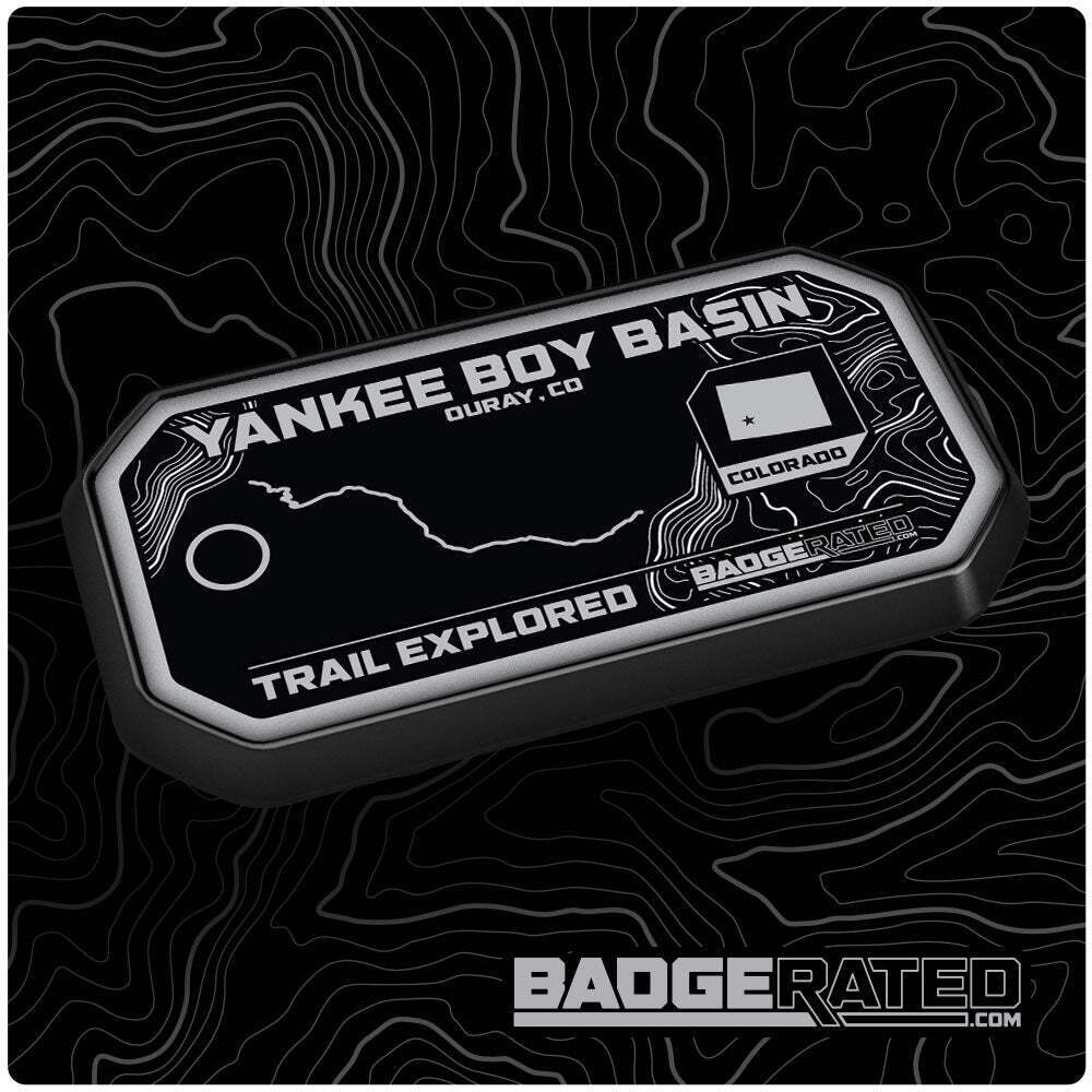 Yankee Boy Basin Trail Badge (Ouray, CO)