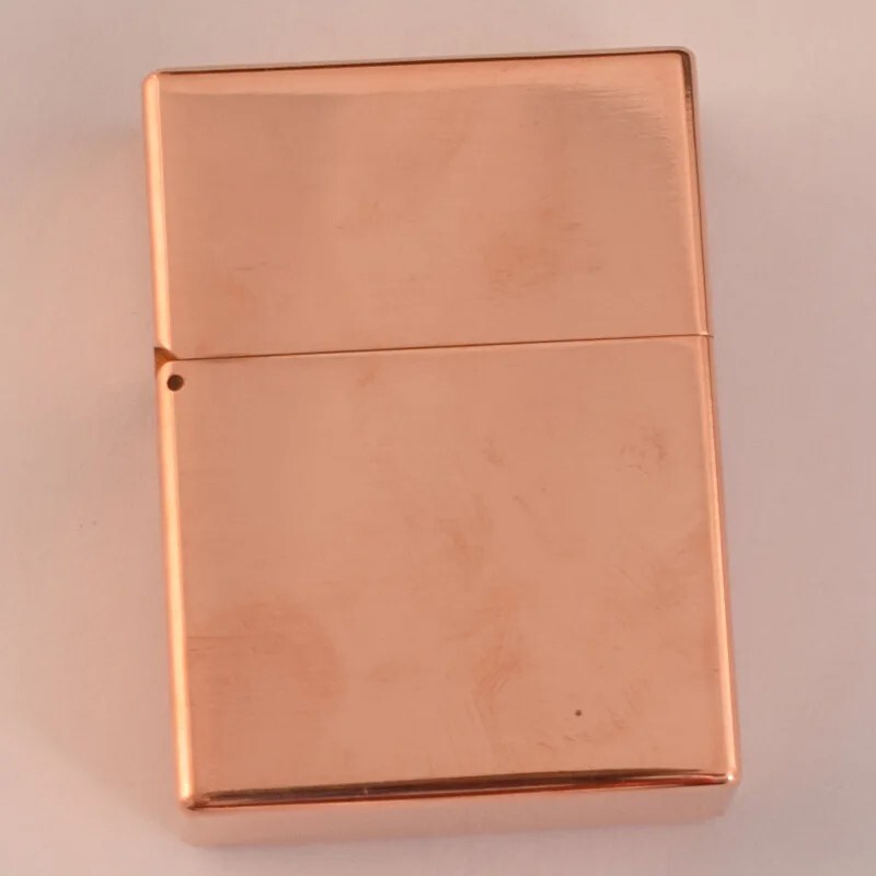 ZORRO 912S Red Copper Windproof Kerosene Lighter- 190g Body & Heavy Duty Hinge