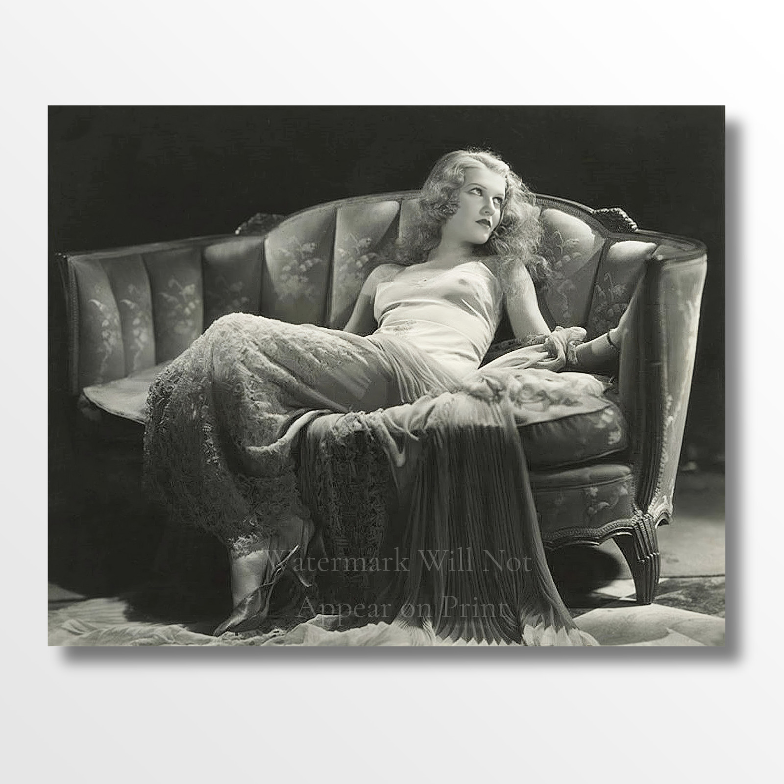 1930s Pre-Code Hollywood Starlet, Actress Harriet Hagman Giclee Fine Art Print