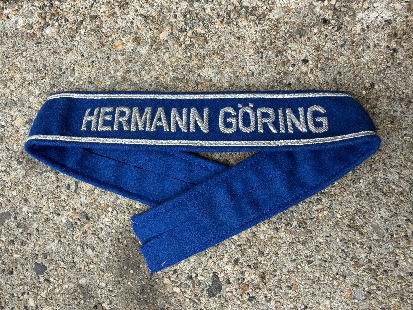 Repro Hermann Göring WW2 German Luftwaffe Uniform Cuff Title Militaria
