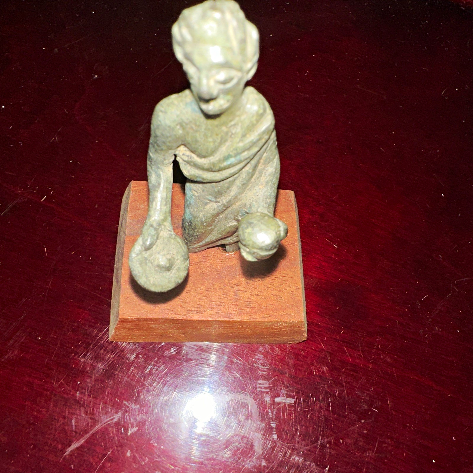 Etruscan  Figurine Sculpture bronze 3D ca. late 4th to early 3rd century BCE