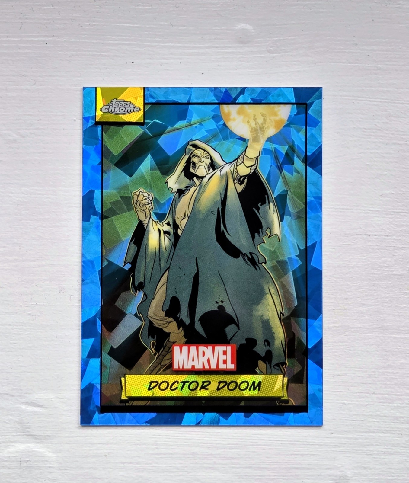 2024 Topps Chrome Marvel Sapphire Doctor Doom First Year 2024 Topps Chrome Marvel Sapphire Doctor Doom First Year