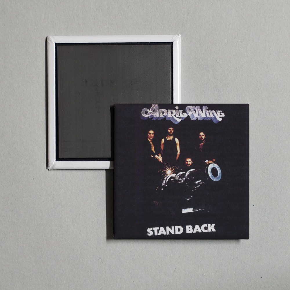 April Wine - Stand Back Album Cover Locker Fridge Magnet April Wine - Stand Back Album Cover Locker Fridge Magnet