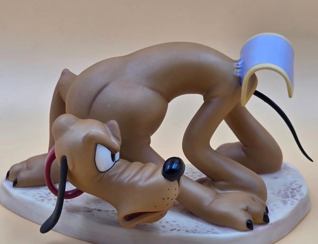 WDCC Sticky Situation Pluto Figurine Brand New With Box and COA