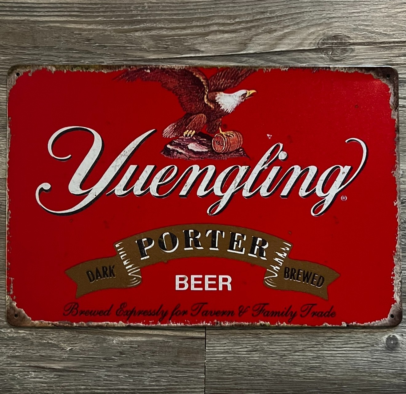 Yuengling Porter Beer 8 x 12 Novelty Metal Sign New Yuengling Porter Beer 8 x 12 Novelty Metal Sign New