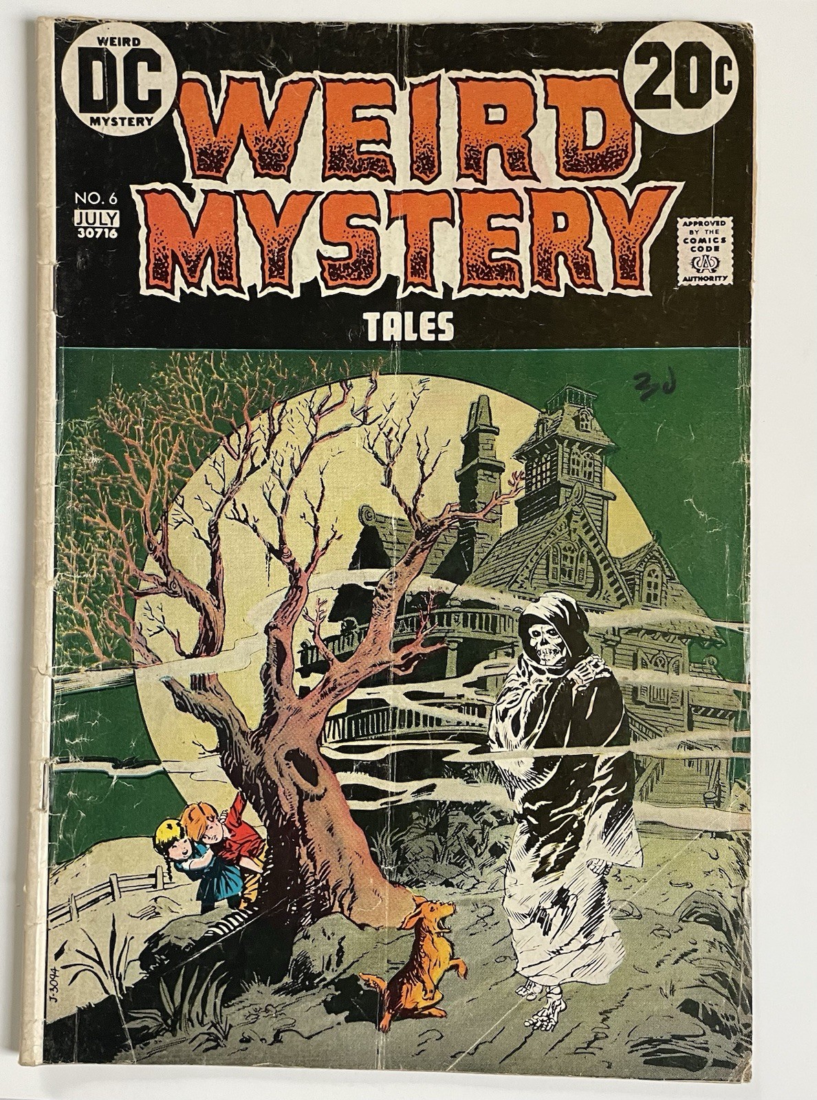 Weird Mystery Tales 6 1973 DC Comics Bronze Age Horror Weird Mystery Tales 6 1973 DC Comics Bronze Age Horror