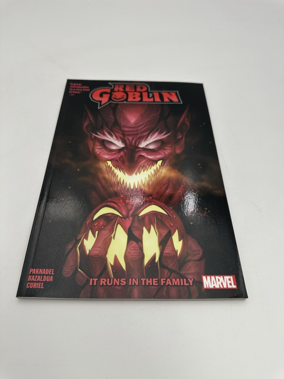 RED GOBLIN VOL. 1: IT RUNS IN THE FAMILY TPB RED GOBLIN VOL. 1: IT RUNS IN THE FAMILY TPB