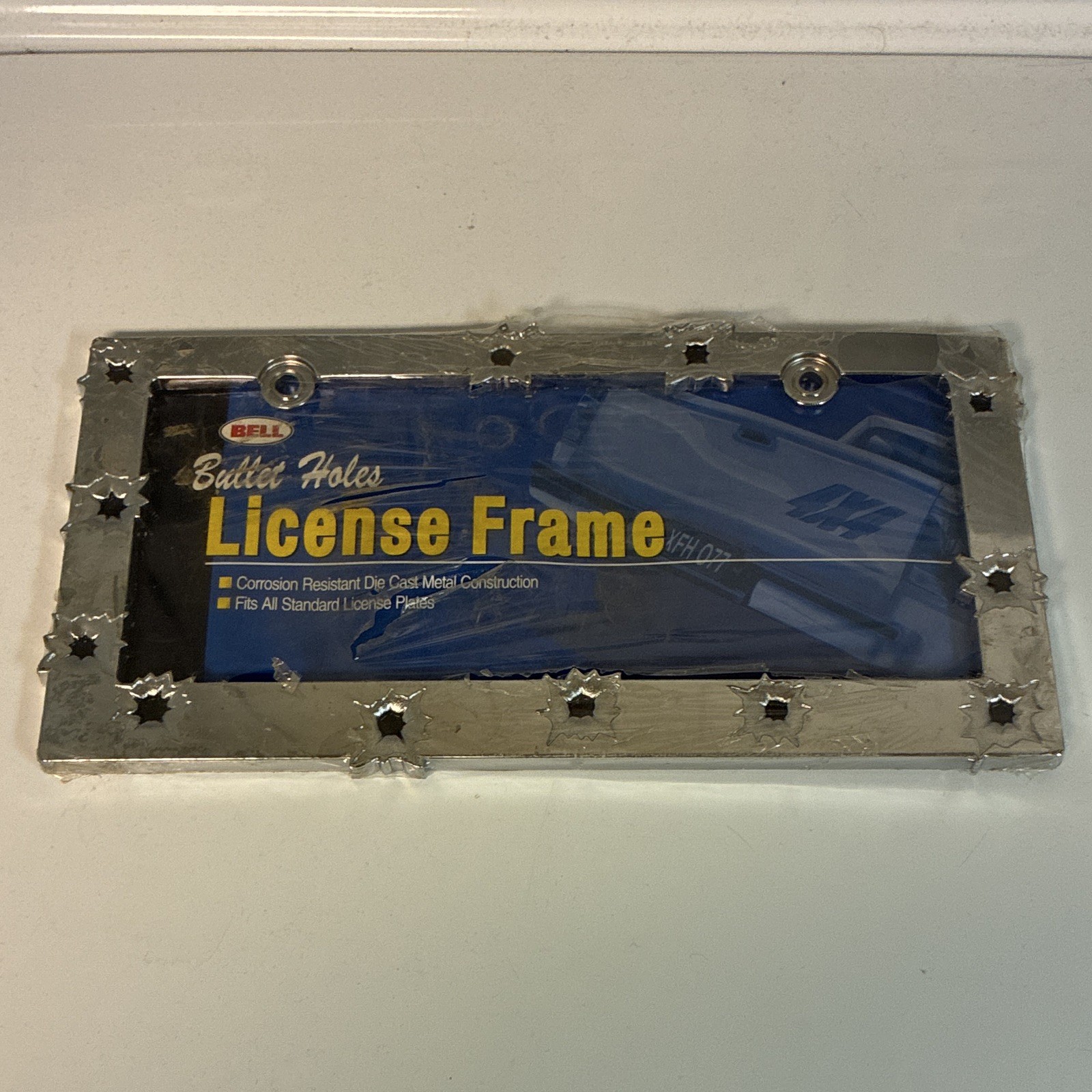 Bullet Hole License Frame