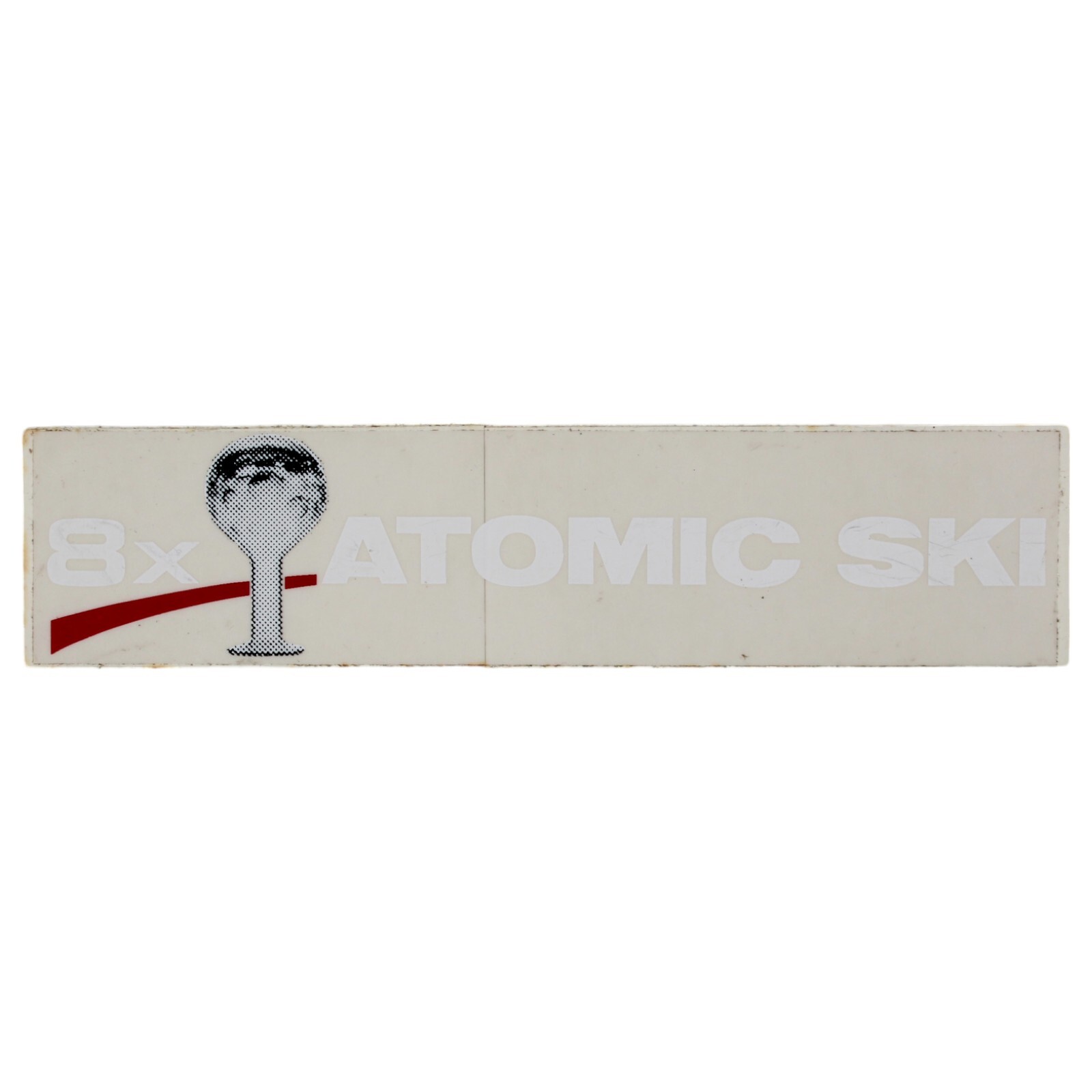 ATOMIC SKI Vintage Sticker Skiing Nordic Alpine Snowboard 