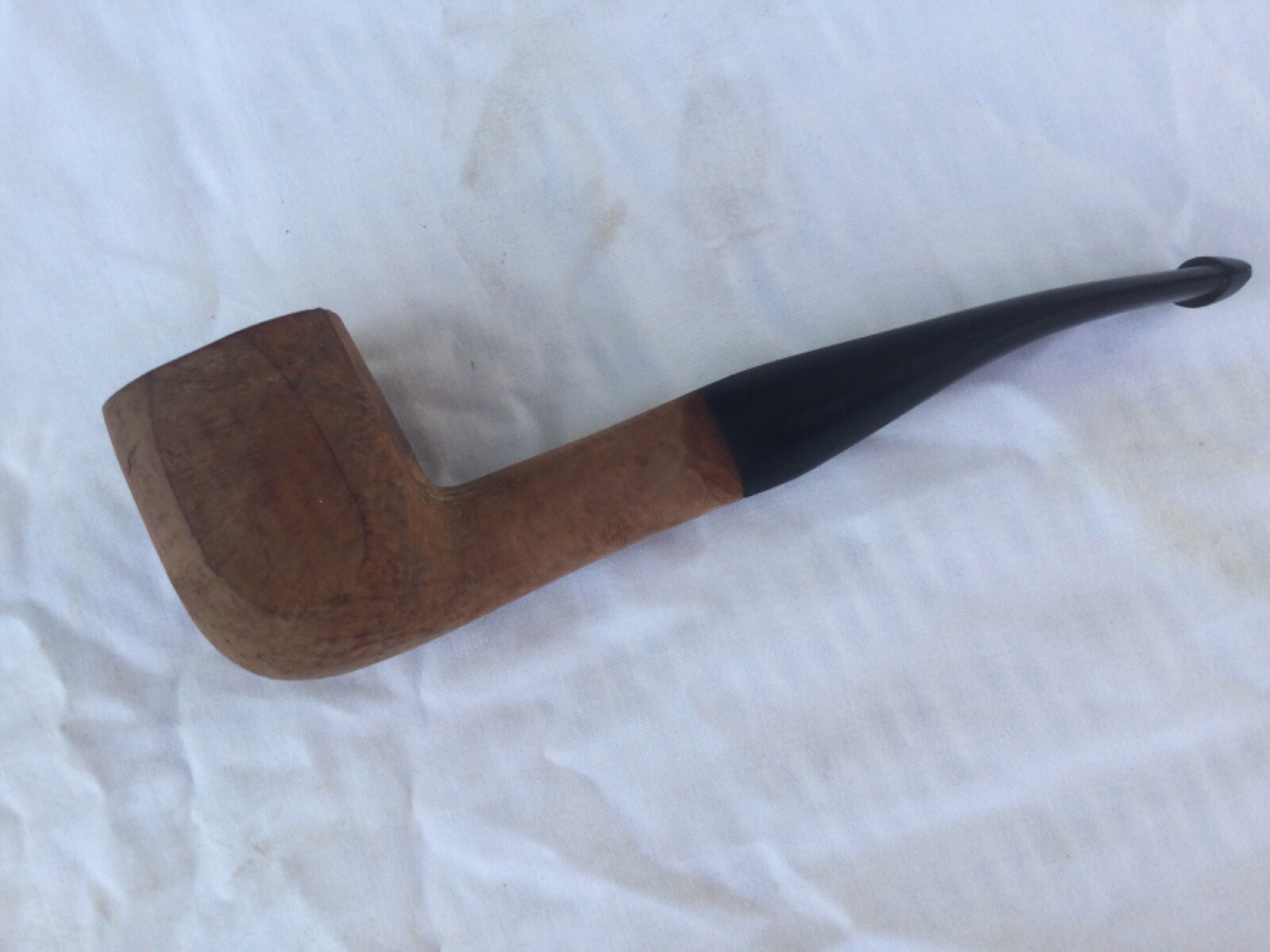 Large 4 panel briar pipe