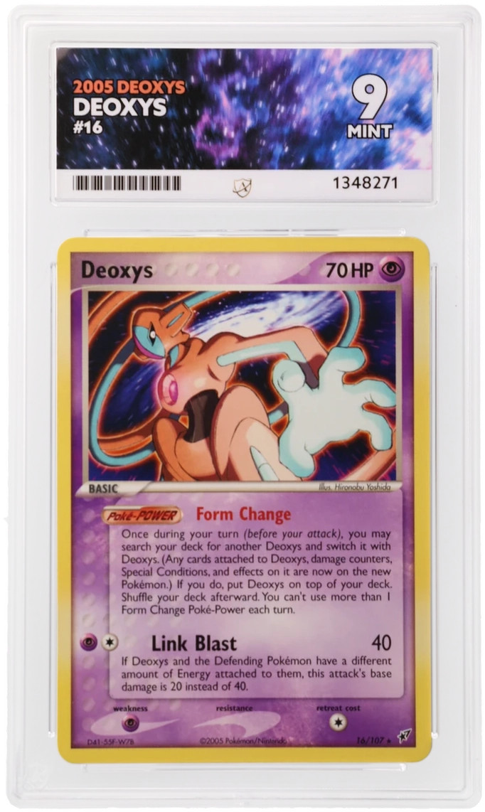 ACE 9   - Deoxys - 16/107 - Deoxys - Pokemon English