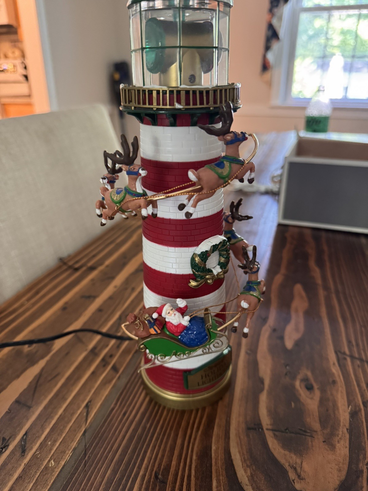 Vintage Mr Christmas Holiday Lighthouse 12\