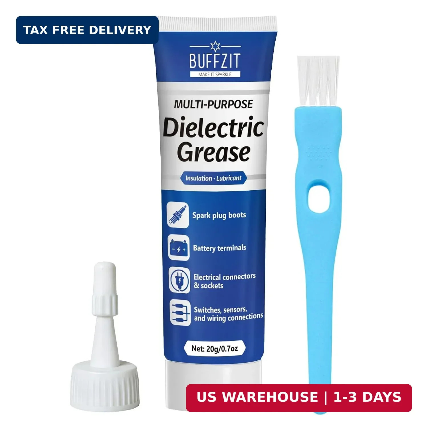 Dielectric Grease for Electrical Connectors, Waterproof Non-Conductive Electrica