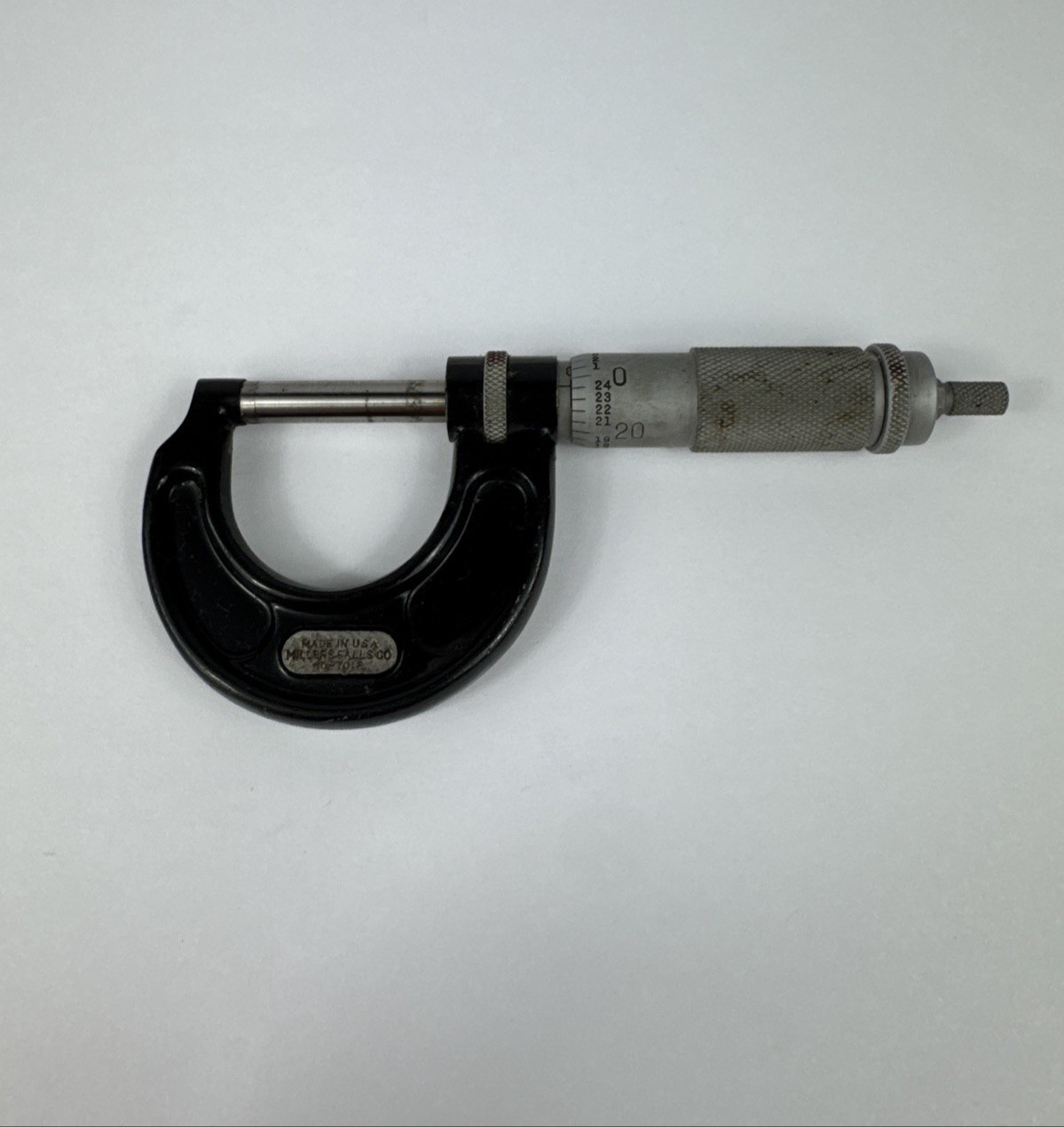 Millers Falls No 701R Micrometer 0-1