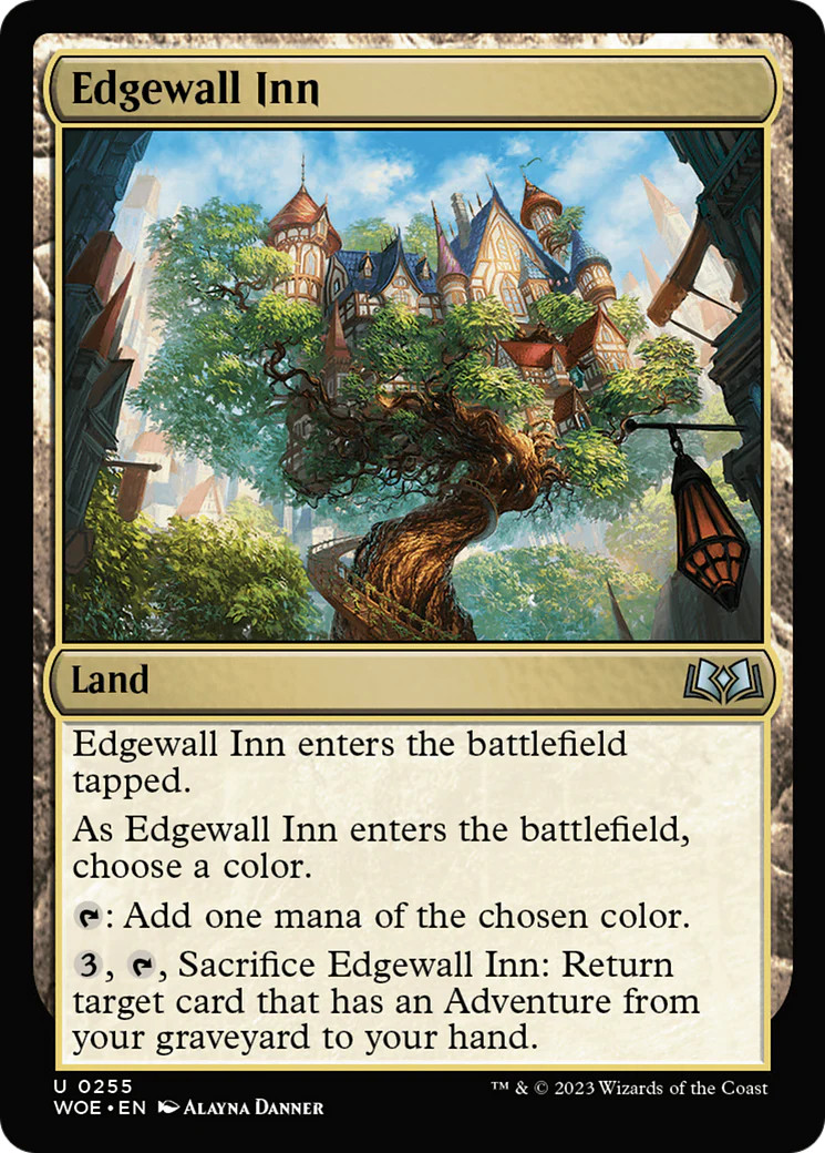 Edgewall Inn [Wilds of Eldraine] Magic MTG