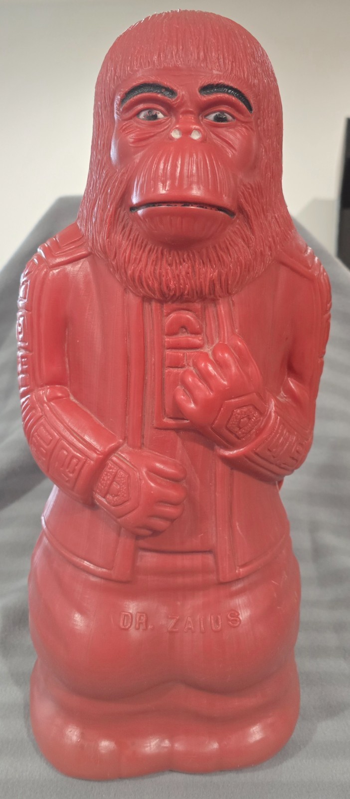 Vintage Planet Of The Apes Dr. Zaius Reno Mold Plastic Bank 17.5 Inches
