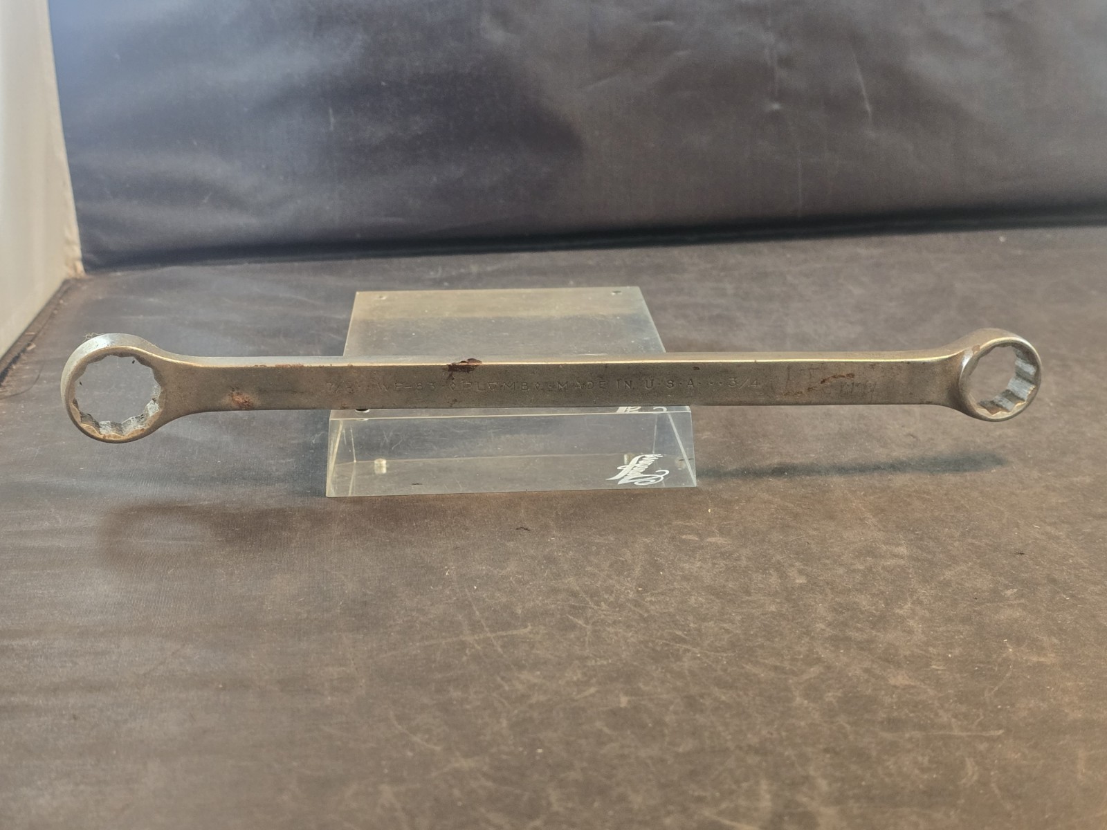Vintage Plomb WF-83 12-pt Box End Wrench 7/8-3/4\