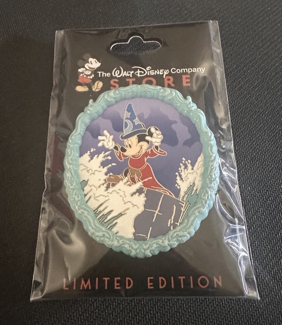 Disney D23 2026 Elements Of Nature Water Sorcerer Mickey Pin, LE, DEC TWDC Store