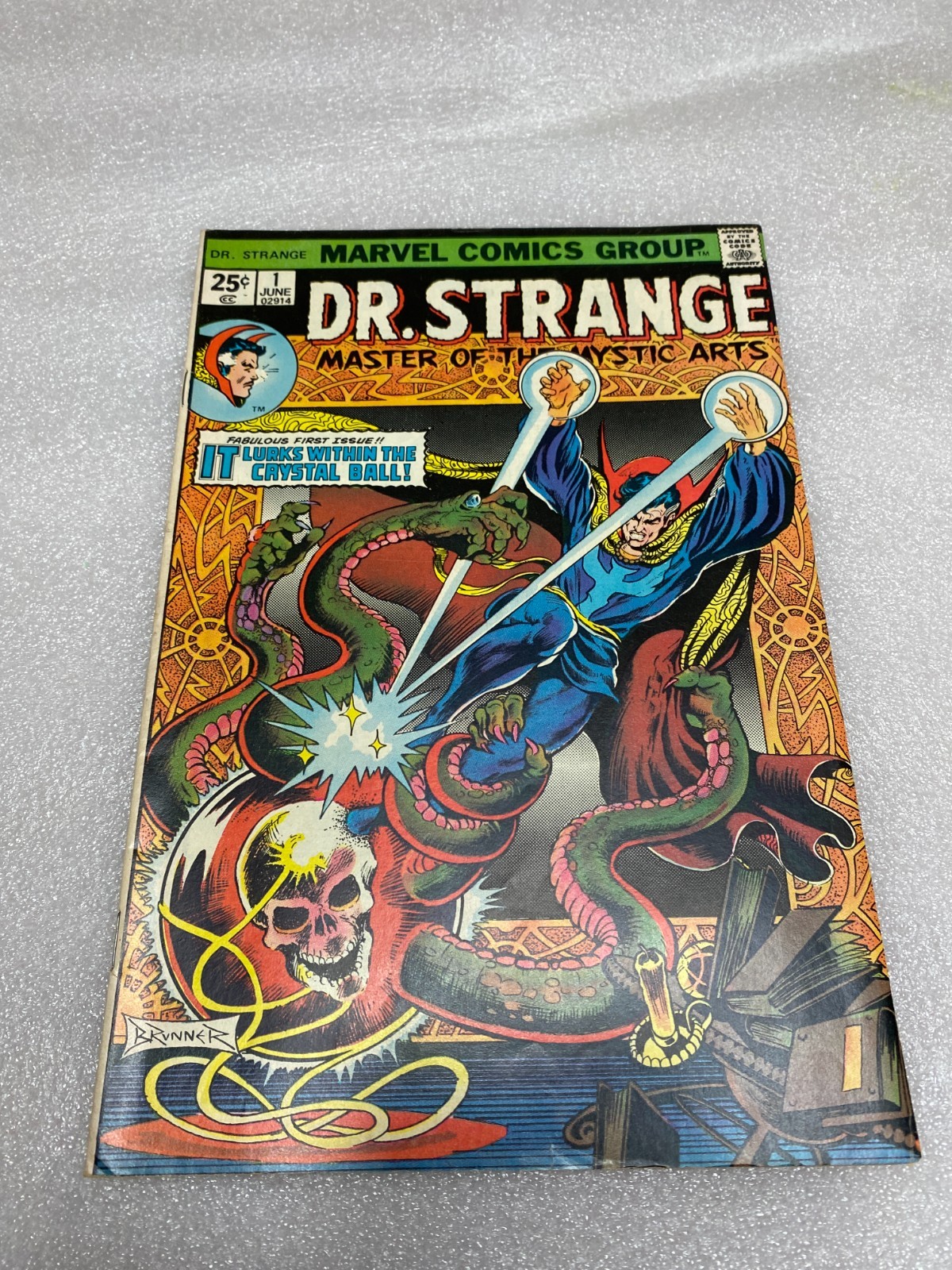 Dr. Strange #1 , Master of the Mystic Arts , Marvel Comic 1974