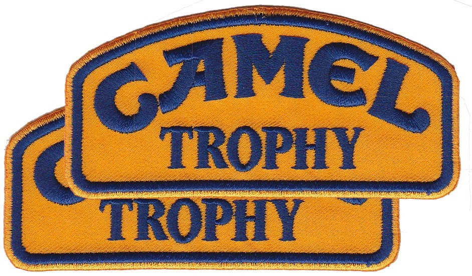 Camel Trophy (Land Rover) embroidered patch Qty 2
