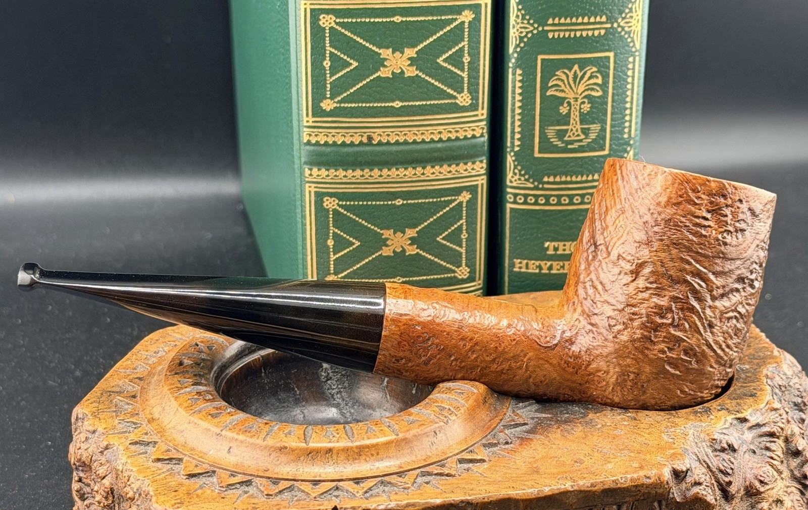 Beautiful DUNHILL Vintage Old 1961 Tanshell LB F/T 4T London England Estate Pipe