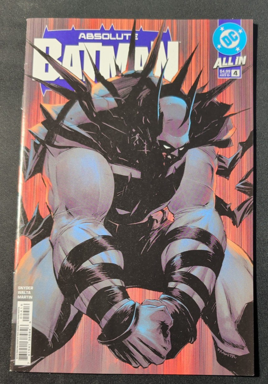 DC Comics Absolute Batman #4 Snyder Walta Martin Single Issue Comic Book DC Comics Absolute Batman #4 Snyder Walta Martin Single Issue Comic Book