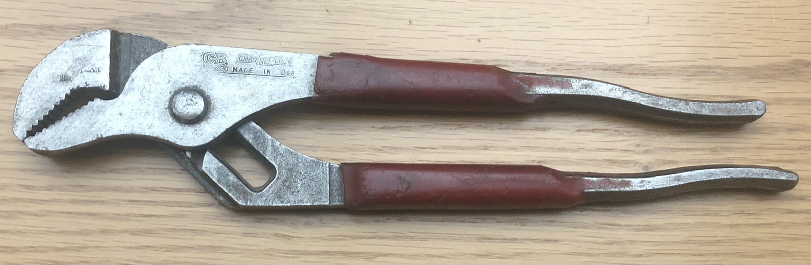 Rare GB CHANNELLOCK CP-420 Pliers Slip Joint Pliers Tongue & Groove
