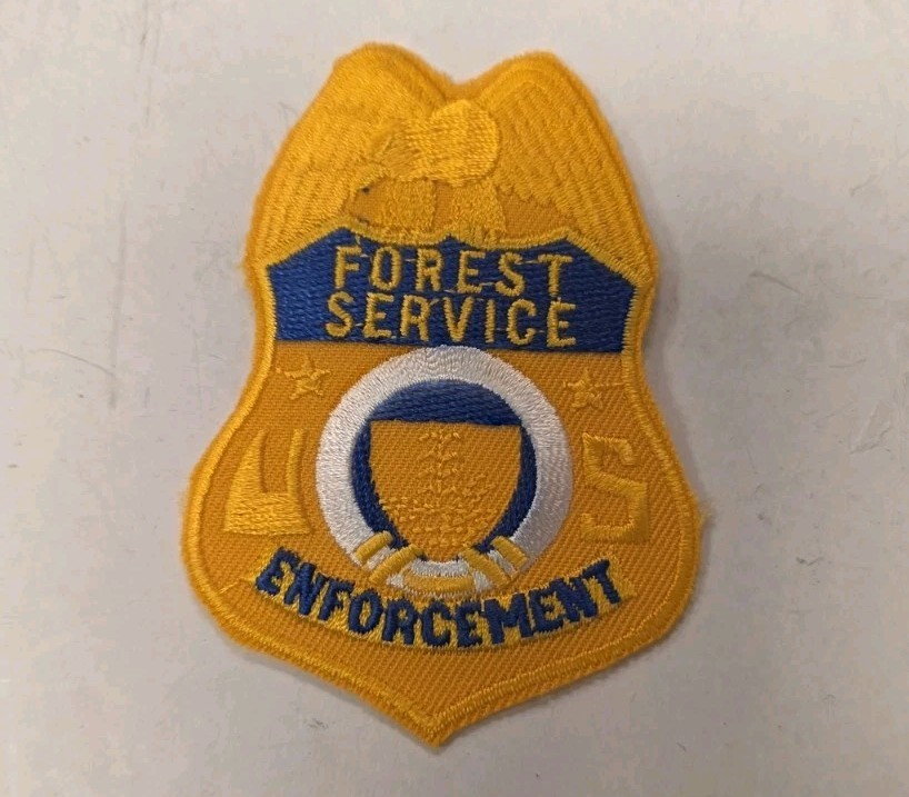 U.S. Forest Service Enforcement Embroidered Badge Patch Federal Law Enforcement