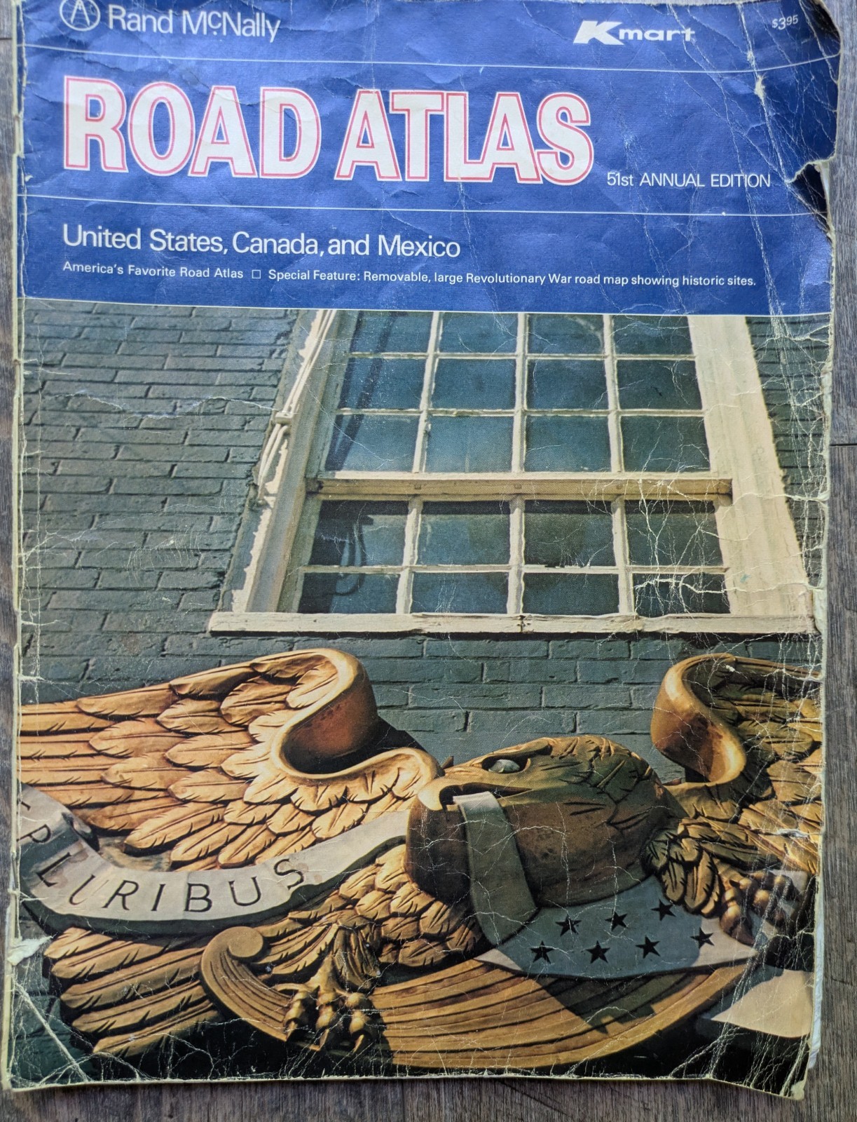 1975 Rand McNally Kmart 51st Edition Road Atlas