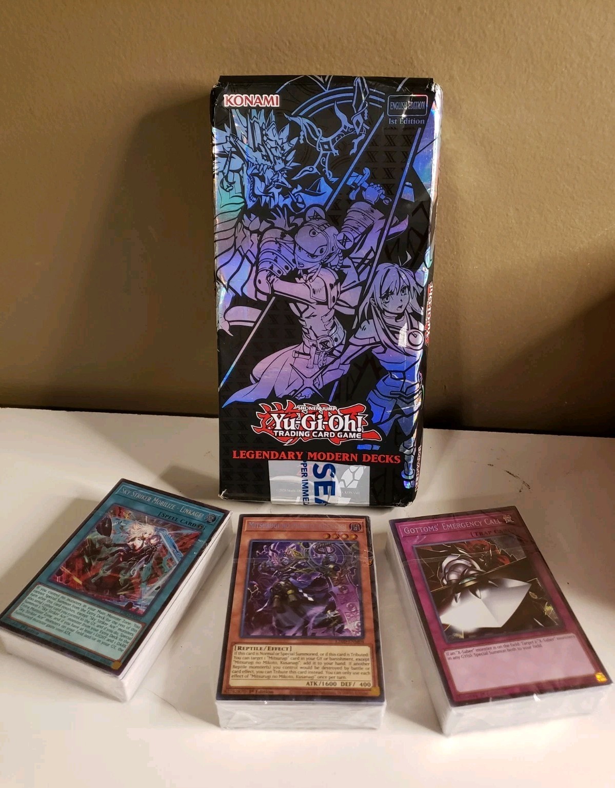 Yu-Gi-Oh TCG: Legendary Modern Decks 2026 - Sealed Decks, MISSING BONUS PACKET