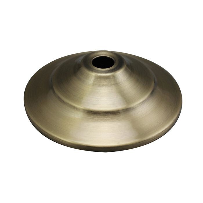 ANTIQUE BRASS FINISH VASE CAPS -  LAMP PART NEW - VARIETY OF SIZES