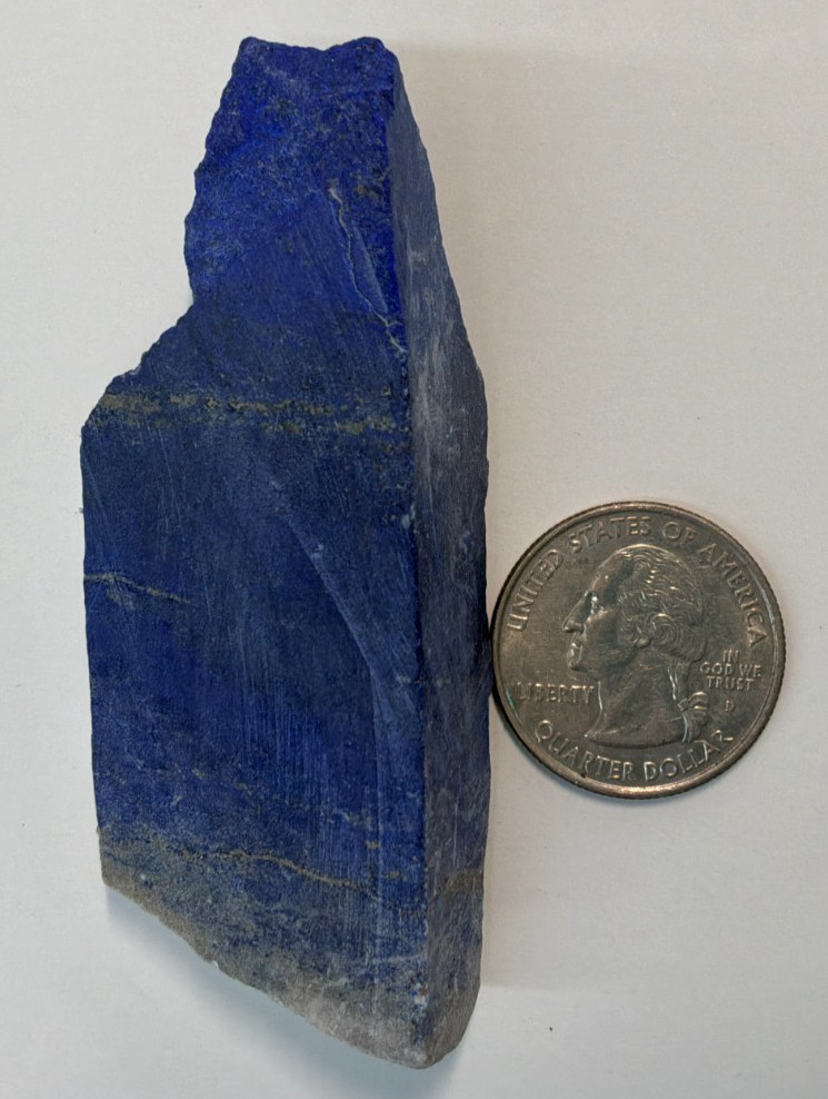 Natural Deep Blue Lapis 54 grams of Deep Rich Blue Natural Lapis cabbing rough