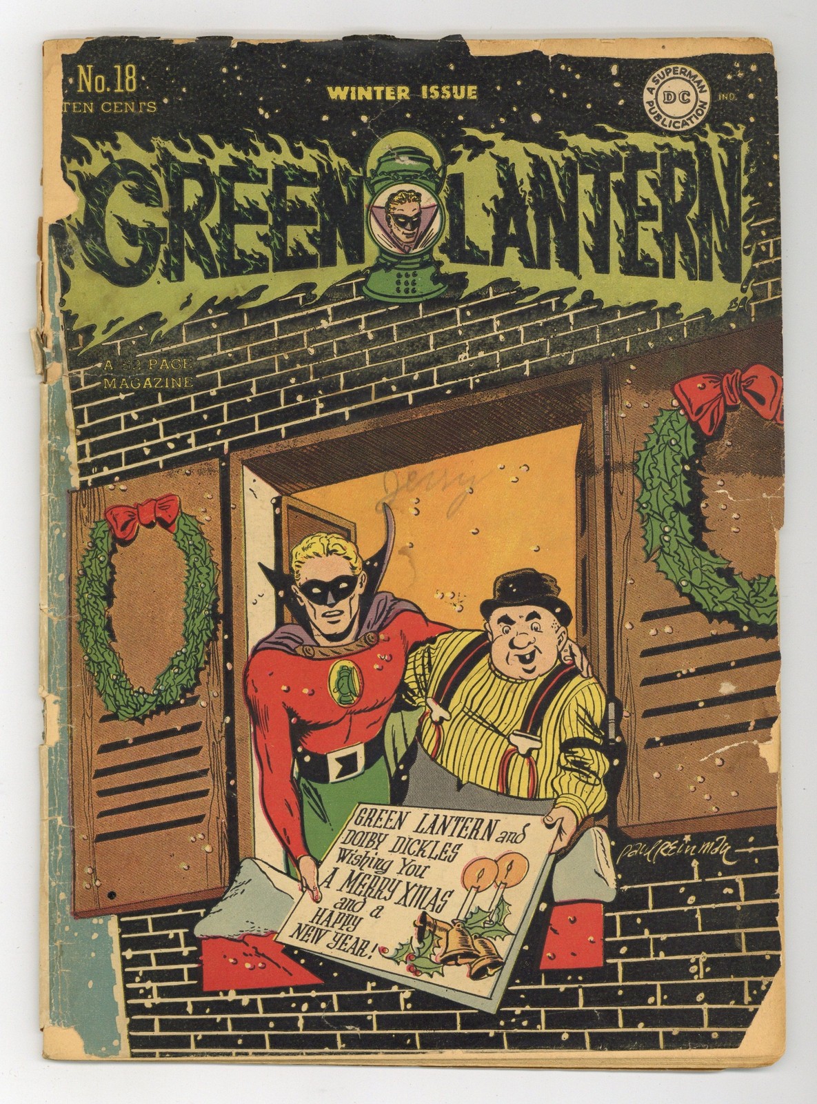 Green Lantern #18 PR 0.5 1945