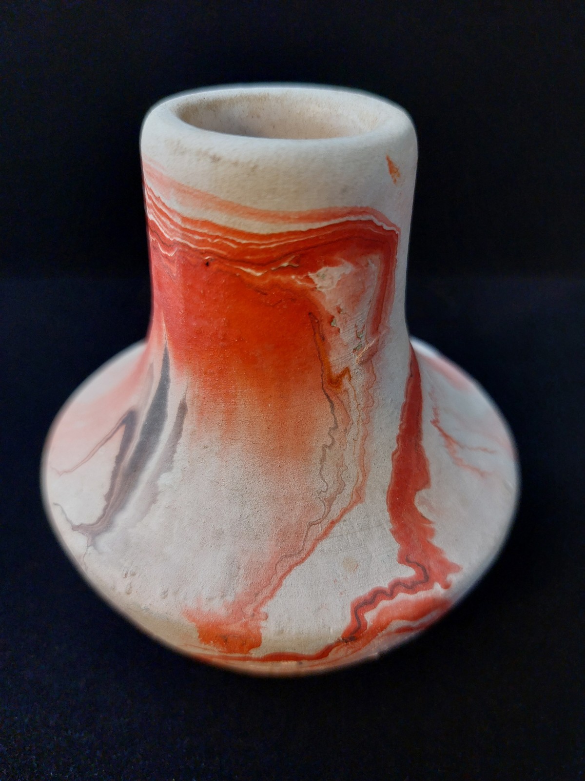 Vintage Native American Nemadji Pottery Vase