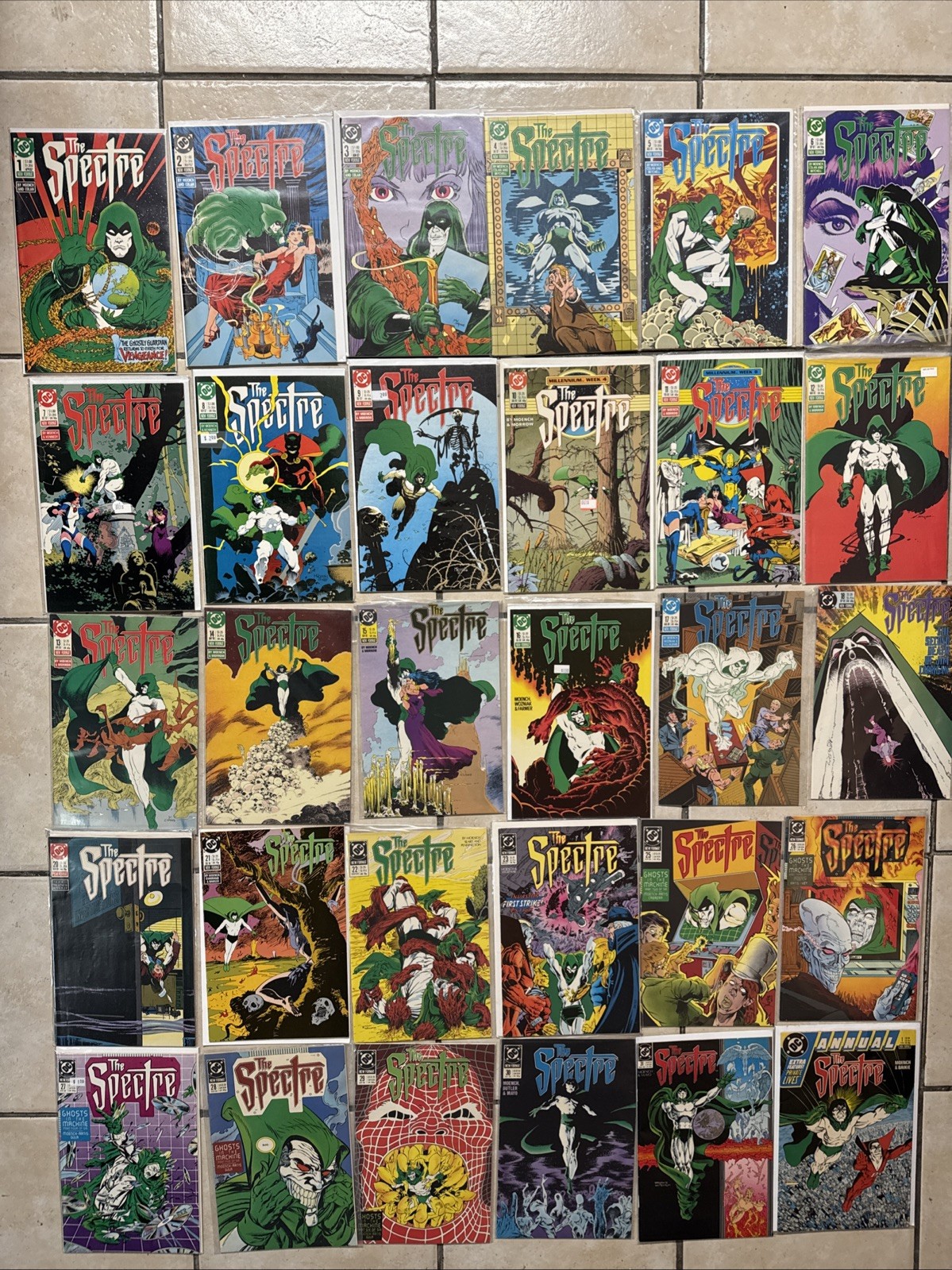 THE SPECTRE 1 - 31 & ANNUAL 1 DC COMICS Complete 1987 SERIES + Secret Origins THE SPECTRE 1 - 31 & ANNUAL 1 DC COMICS Complete 1987 SERIES + Secret Origins