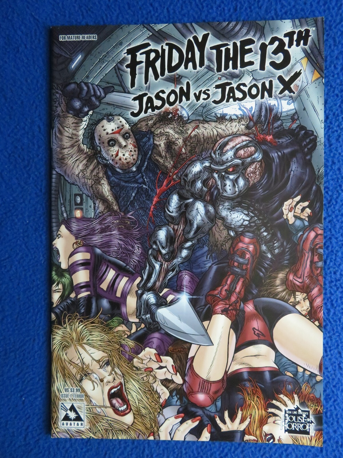 FRIDAY THE 13TH  JASON VS JASON X  #1 TERROR  VARIANT    2006