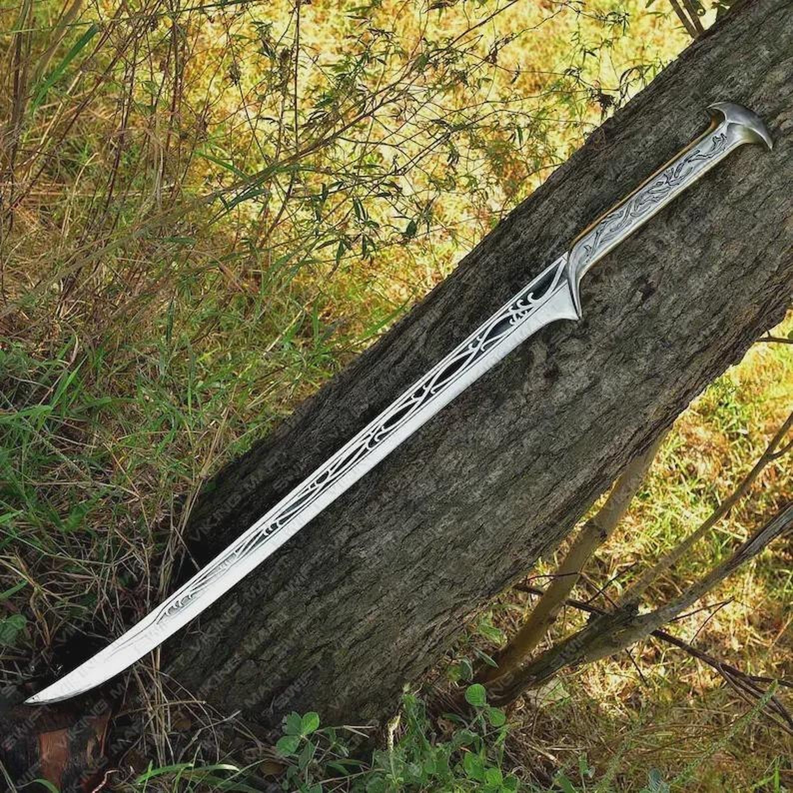 Handmade Thranduil Sword, Elvenking Sword Replica, Handmade Fantasy Elven Sword