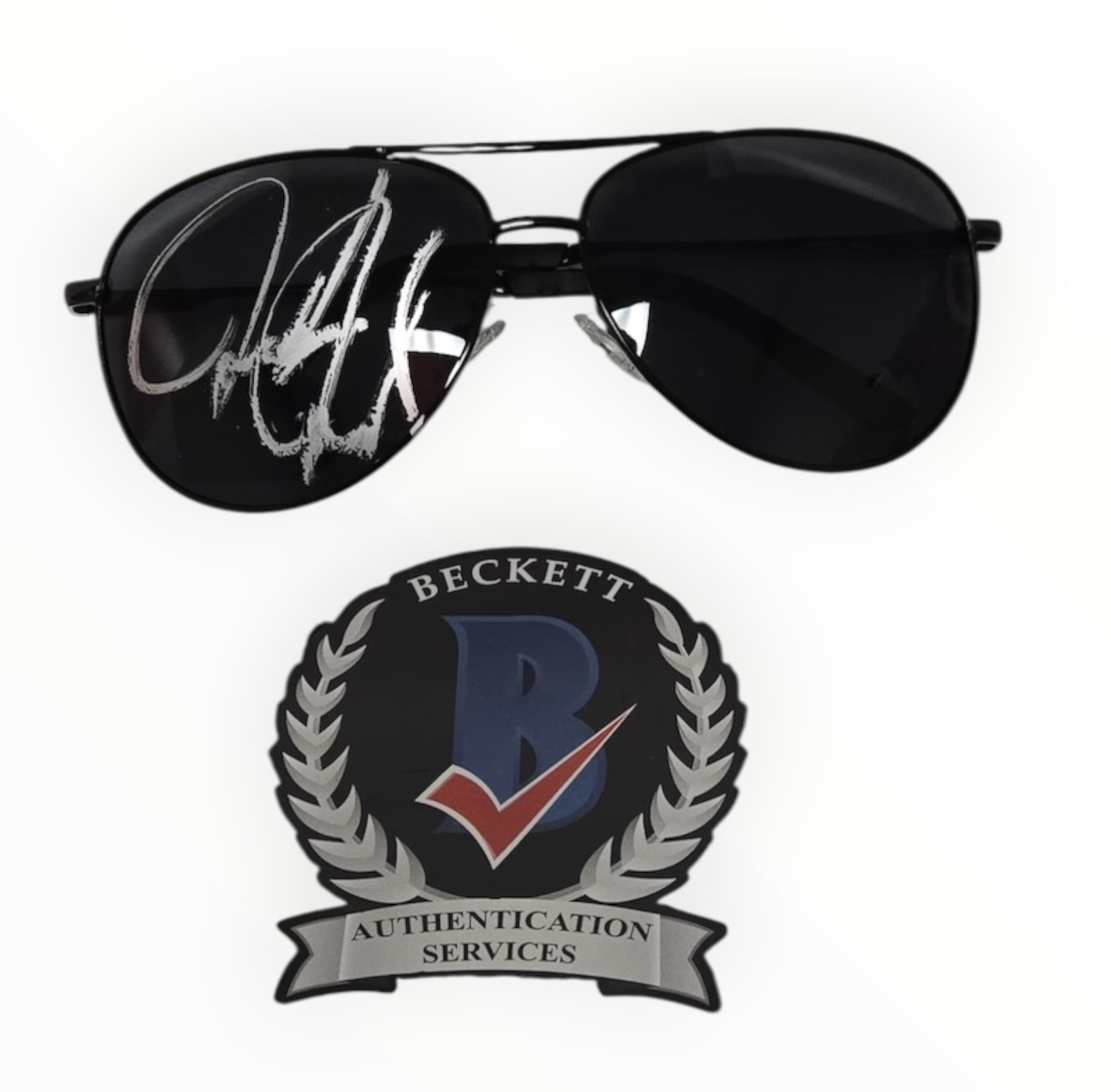 Jaafar Jackson Signed Autograph Michael Jackson Sunglasses BAS Beckett
