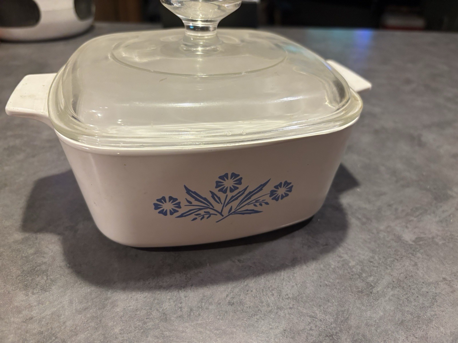 VTG Corning Ware W/Lid 1 1/2 QT Blue Cornflower Casserole Dish P- 1 1/2 - B USA VTG Corning Ware W/Lid 1 1/2 QT Blue Cornflower Casserole Dish P- 1 1/2 - B USA